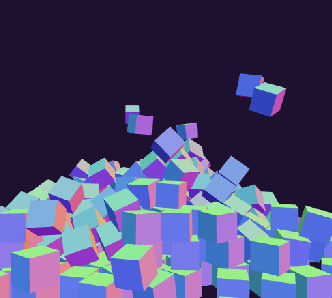 Landscapes from primitive shapes